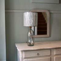 Cornflower Blue Stripe Lampshade